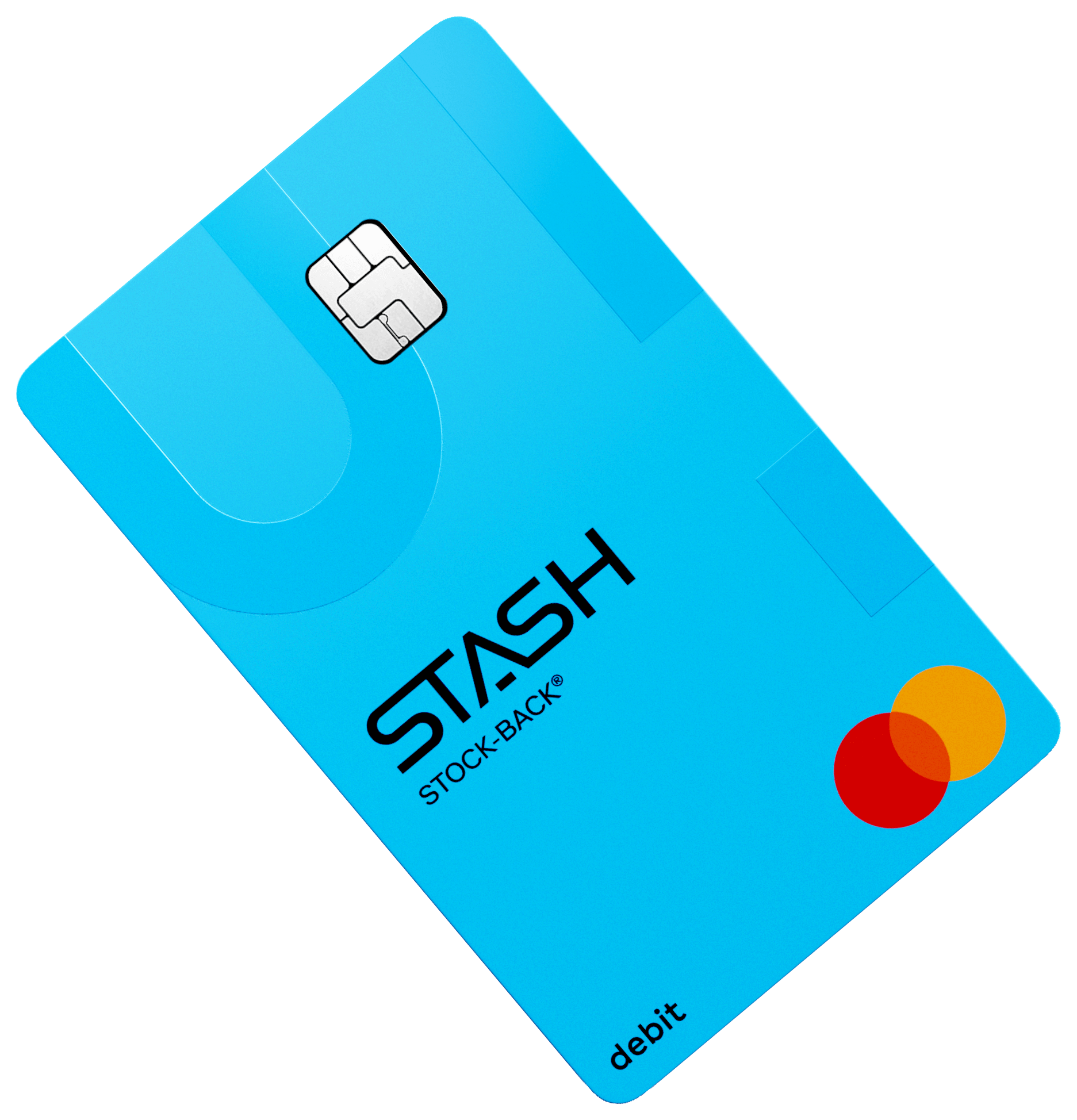 Stash bank card with Mastercard logo